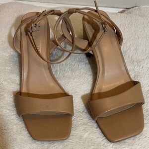 a new day Tan Strappy Sandals